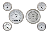 Classic Instruments CLASSIC WHITE 6 GAUTOGE SET-GM - CW01SLC