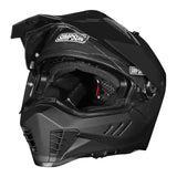 Simpson Motorcycle Xcursion Bandit Helmet - Matte Black - Large - XB3LG