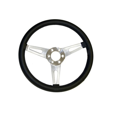 Scott Drake Corso Feroce 14" Black Leather Steering Wheel 6 Hole - S1MS-3600-BK146