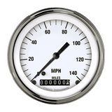 Classic Instruments WHITE HOT 3IN SPEEDO 140 MPH - WH55SLC
