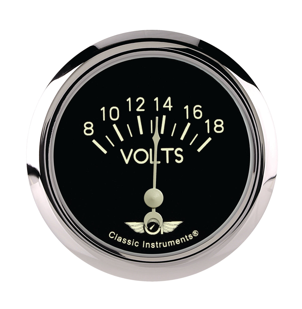 Classic Instruments Classic Series 2-5/8" Volt Gauge - CL230SRC