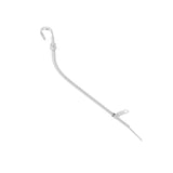 Mr Gasket Engine Oil Dipstick & Tube - Chrome - 6237