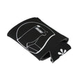 Simpson Motorcycle Can Coolie Black - COOLIE3