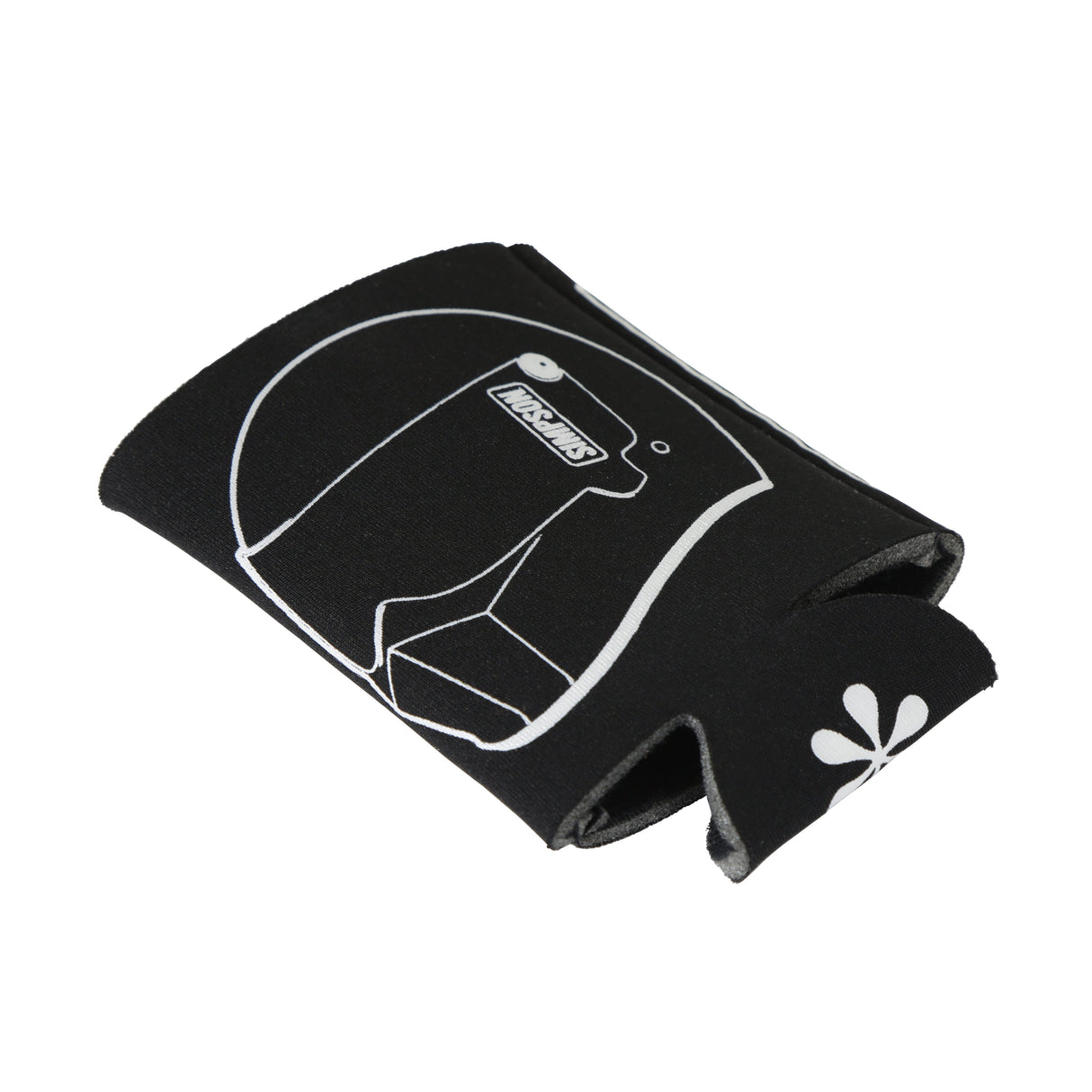 Simpson Motorcycle Can Coolie Black - COOLIE3