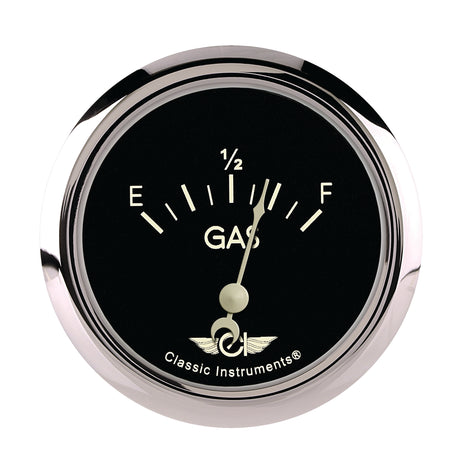 Classic Instruments Classic Series 2-5/8" Fuel Level Gauge - CL212SRC