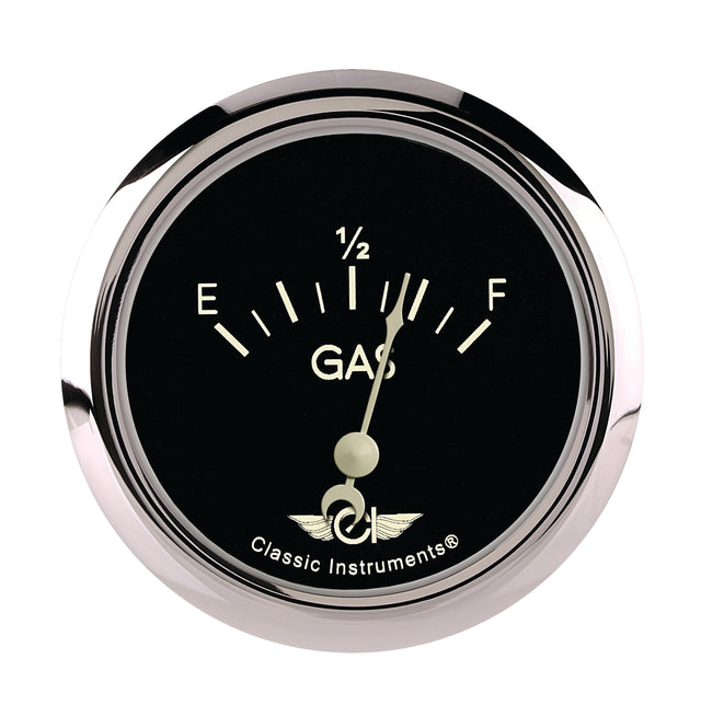 Classic Instruments Classic Series 2-5/8" Fuel Level Gauge - CL212SRC