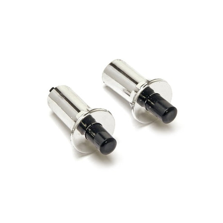 Scott Drake Courtesy Light Switches, Chrome, Pair - C3AZ-13713-ACK