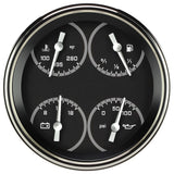 Classic Instruments AUTO CROSS GREY 5IN QUAD 240-33 - AX75GSLF