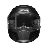 Simpson Motorcycle Speed Bandit Helmet - Flat Black MD - SPBM3