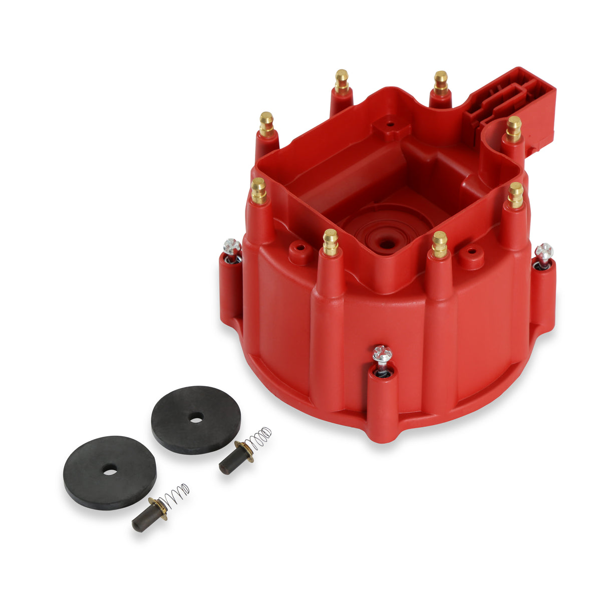 MSD GM HEI Distributor Cap, Red - 8411
