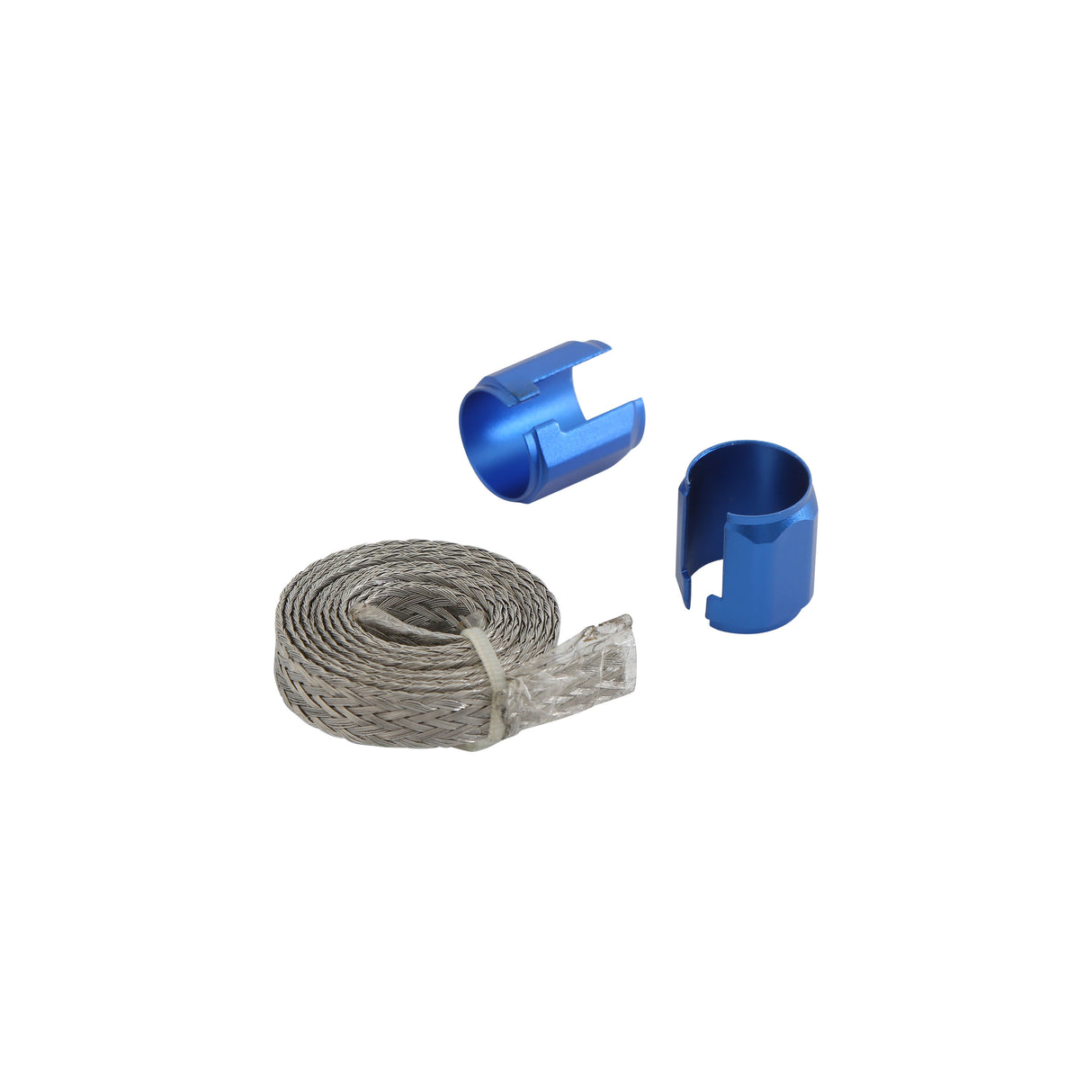 Mr Gasket Mr. Gasket Flex-Braid Hose Sleeve Kit - Blue - 8091