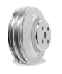 Mr Gasket Chrome Water Pump Pulley - Double Groove - 8831