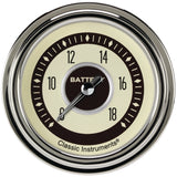 Classic Instruments Nostalgia VT 2-5/8" Volt Gauge - NT330SLC