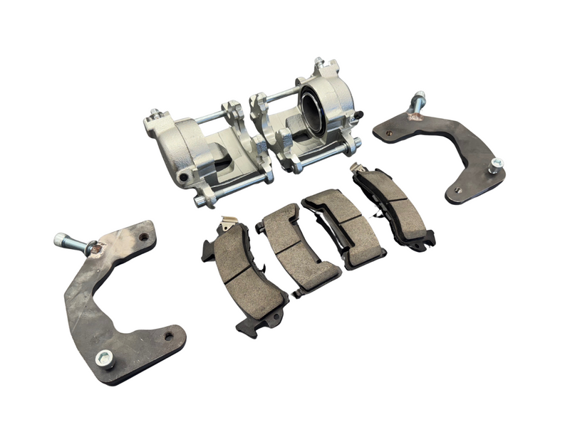 Stockcar GM Caliper Brake Kit GMCALIPERKIT-STREET-BRACKETS