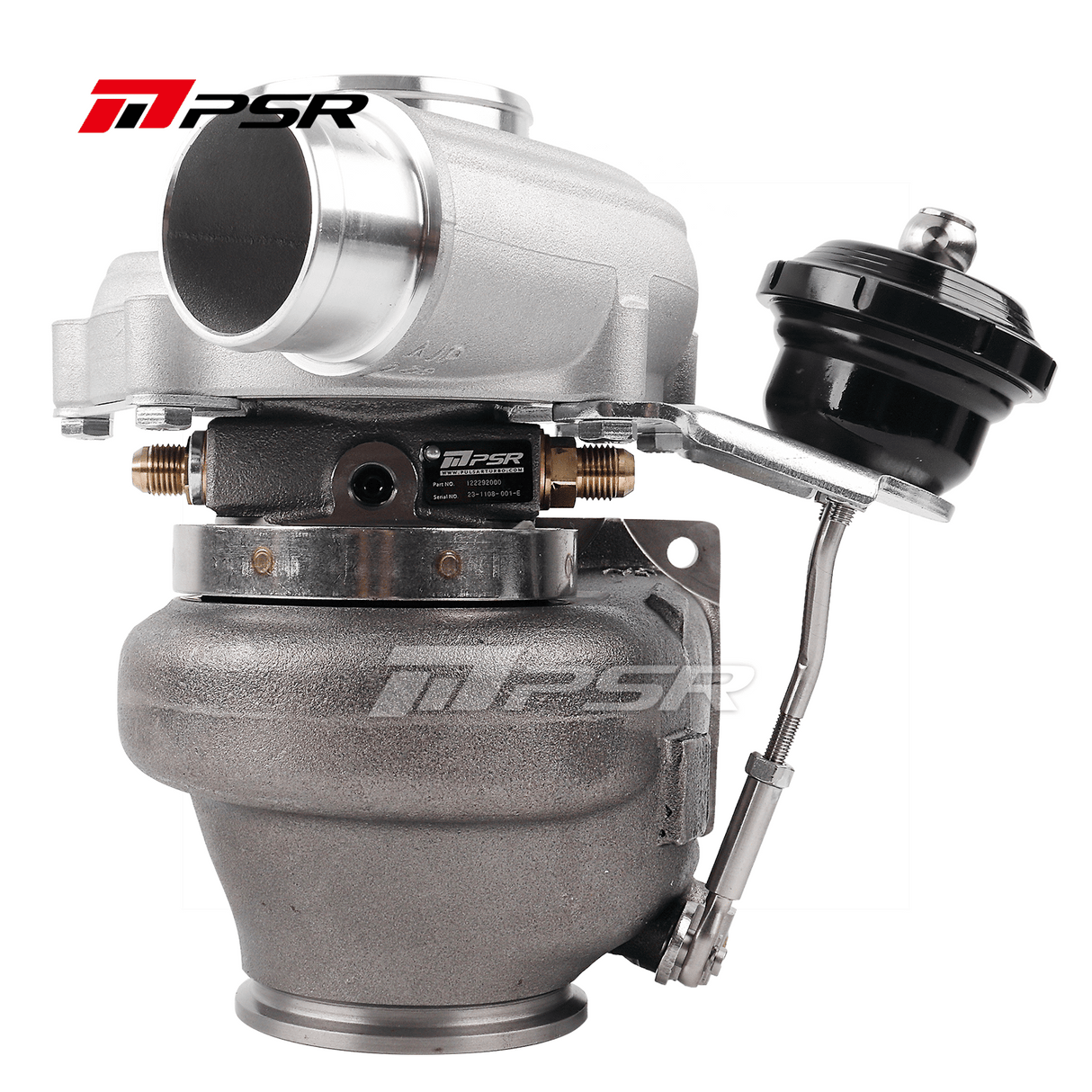 Pulsar PSR 5449A Curved Point Milled Compressor Wheel Dual Ball Bearing Turbocharger HP Rating 660