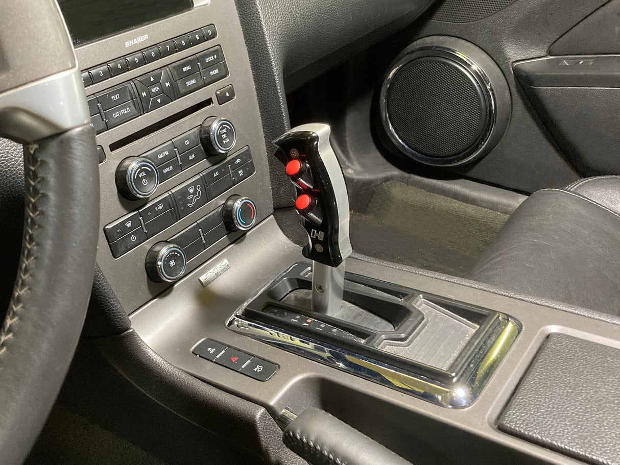 Hurst Billet/Plus Pistol Grip Auto Shift Handle - Manual Shift Buttons - 5380440