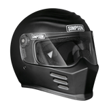 Simpson Motorcycle Outlaw Bandit 3.0 Helmet - Flat Black 2X - OB332X