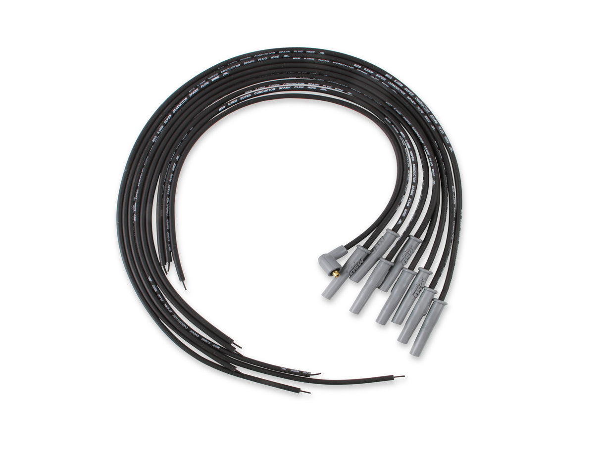 MSD Black, 8.5mm Super Conductor 8-Cylinder Multi-Angle, Universal - 31193