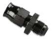 Mr Gasket Aluminum Tube Adapter -6 AN Male AN To 3/8 Inch Tubing Black - 892006-BL