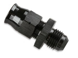 Mr Gasket Aluminum Tube Adapter -6 AN Male AN To 3/8 Inch Tubing Black - 892006-BL