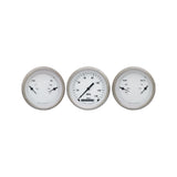 Classic Instruments White Hot Three Gauge Set - WH04SLF