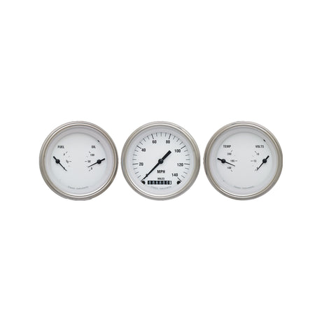 Classic Instruments White Hot Three Gauge Set - WH04SLF