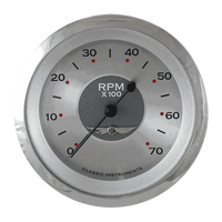 Classic Instruments All American 3-3/8" Tachometer Gauge - AW70SRC