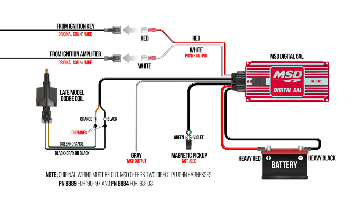 MSD Digital 6AL Ignition Control - Red - 6425