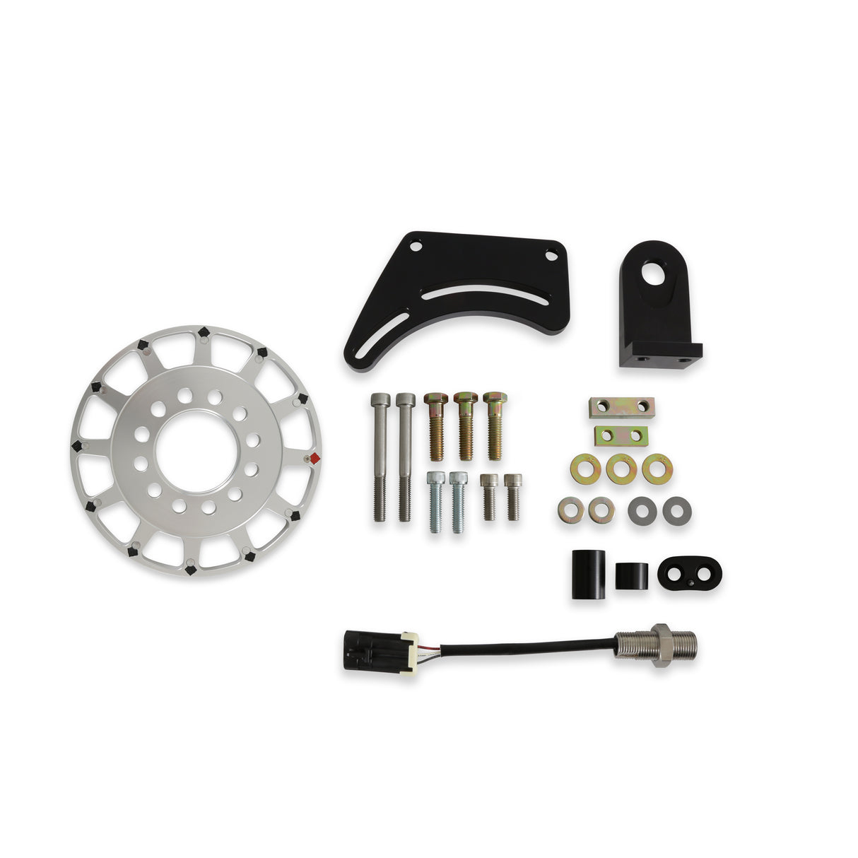 Holley 556-173 7-Inch 12-1X Crank Trigger Kit, Coyote, Hall Effect