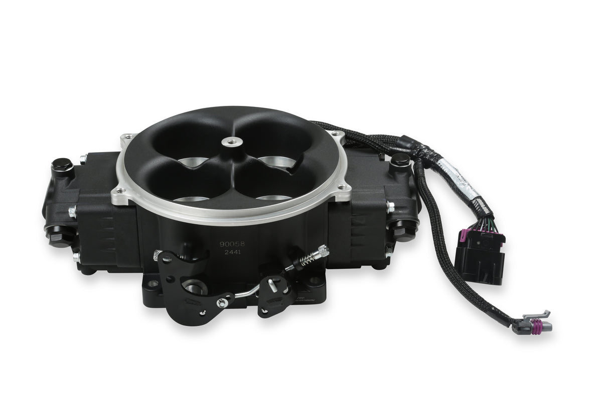 Holley EFI Terminator X Stealth 4500 Service Throttle Body - Black - 534-306