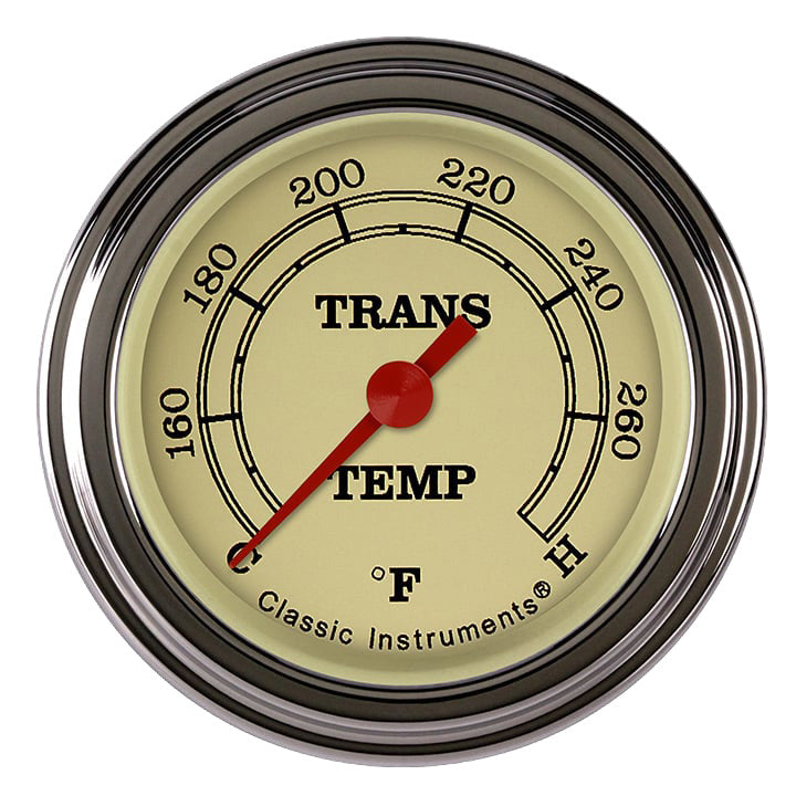 Classic Instruments Vintage 2-1/8" Transmission Temperature Gauge - VT127SLF