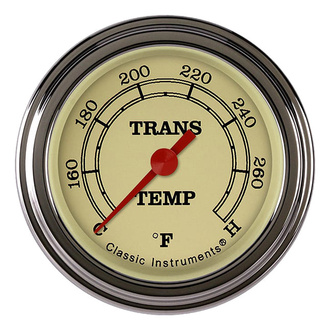 Classic Instruments Vintage 2-1/8" Transmission Temperature Gauge - VT127SLF