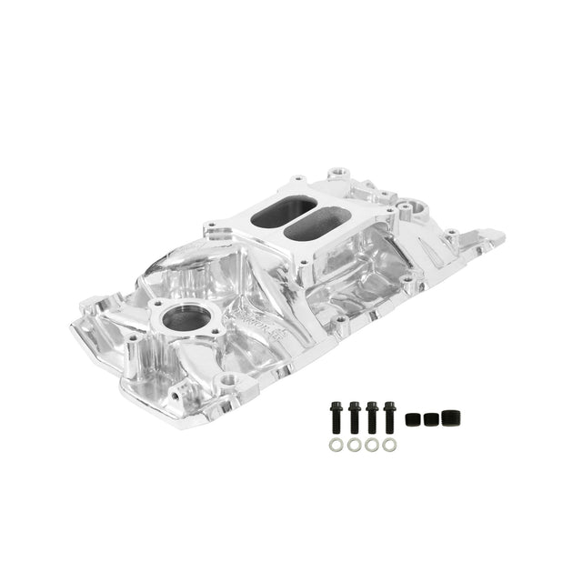 Weiand Street Warrior Intake - Chevy Small Block V8 - 8120P