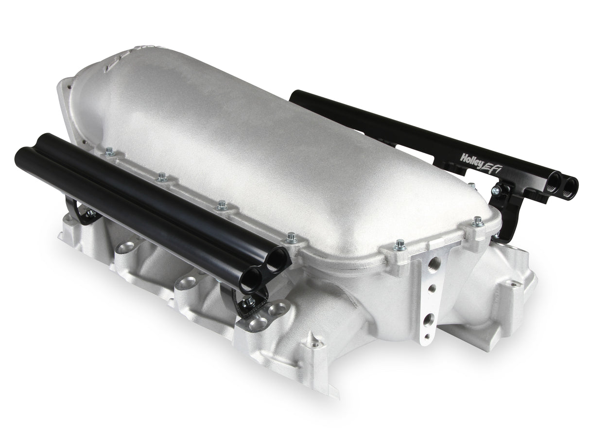Holley 300-683 Lo-Ram Manifold Base and Fuel Rails Dual Fuel Injector - GM LS3/L92