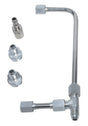 Quick Fuel Dual Feed Fuel Line (Slayer Series - Silver) - 34-600SL-SVRQFT