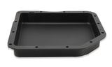 Mr Gasket Transmission Oil Pan - Black Aluminum - 9795BMRG
