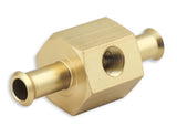 Mr Gasket Fuel Block with 0-15 PSI Liquid Filled Fuel Pressure Gauge - 1564