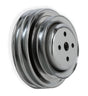Mr Gasket Chrome Water Pump Pulley - Triple Groove - 8829
