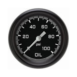Classic Instruments Autocross Gray 2 5/8" Oil Pressure Gauge - AX381GBPF