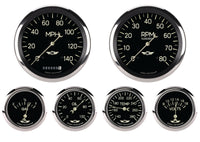 Classic Instruments Classic Series Six Gauge Set, 4-5/8" - CL951SRC
