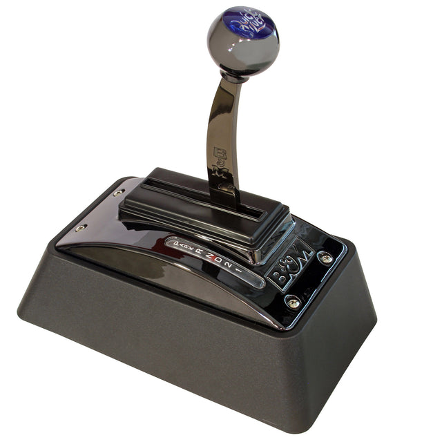 B&M Automatic Ratchet Shifter - Quicksilver - Black - 81683