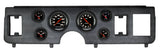 Classic Instruments 79-86 MUSTANG VELOCITY BLK 6ga SET-FORD - CDMU79VSB01CF