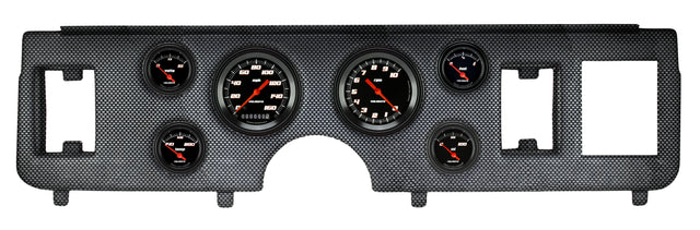 Classic Instruments 79-86 MUSTANG VELOCITY BLK 6ga SET-FORD - CDMU79VSB01CF
