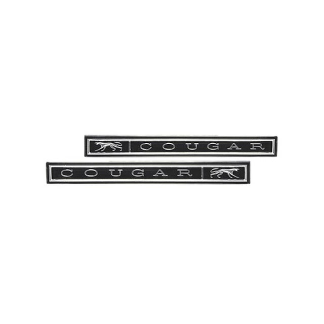 Scott Drake Quarter Emblems, Cougar (Pair) - C7WY-6528818-9A