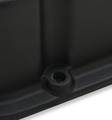 Holley 241-85 M/T Valve Covers - Vintage Style - Finned - BBC - Satin Black