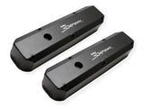 Holley 890003B Sniper Valve Cover - Fabricated Aluminum - Chrysler Small Block - Black Finish