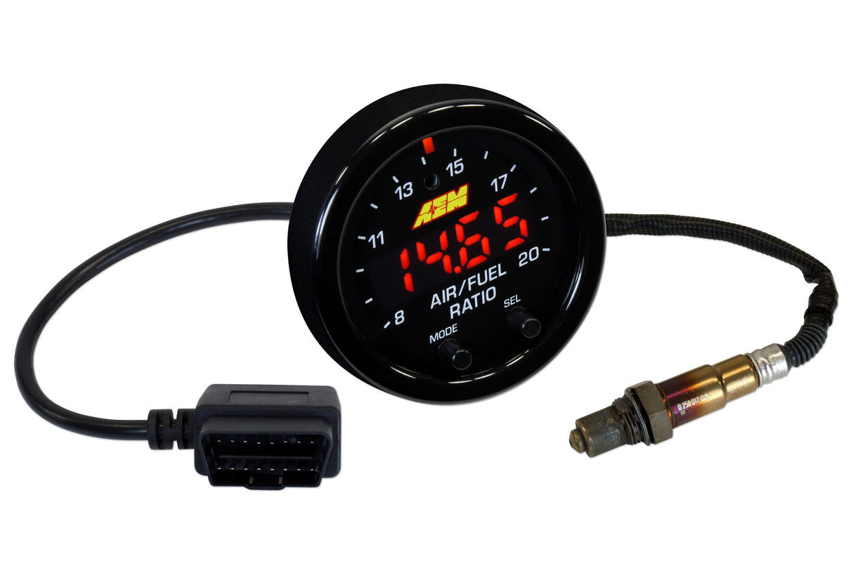 AEM X-Series OBDII Wideband AFR Gauge Kit - 30-0334