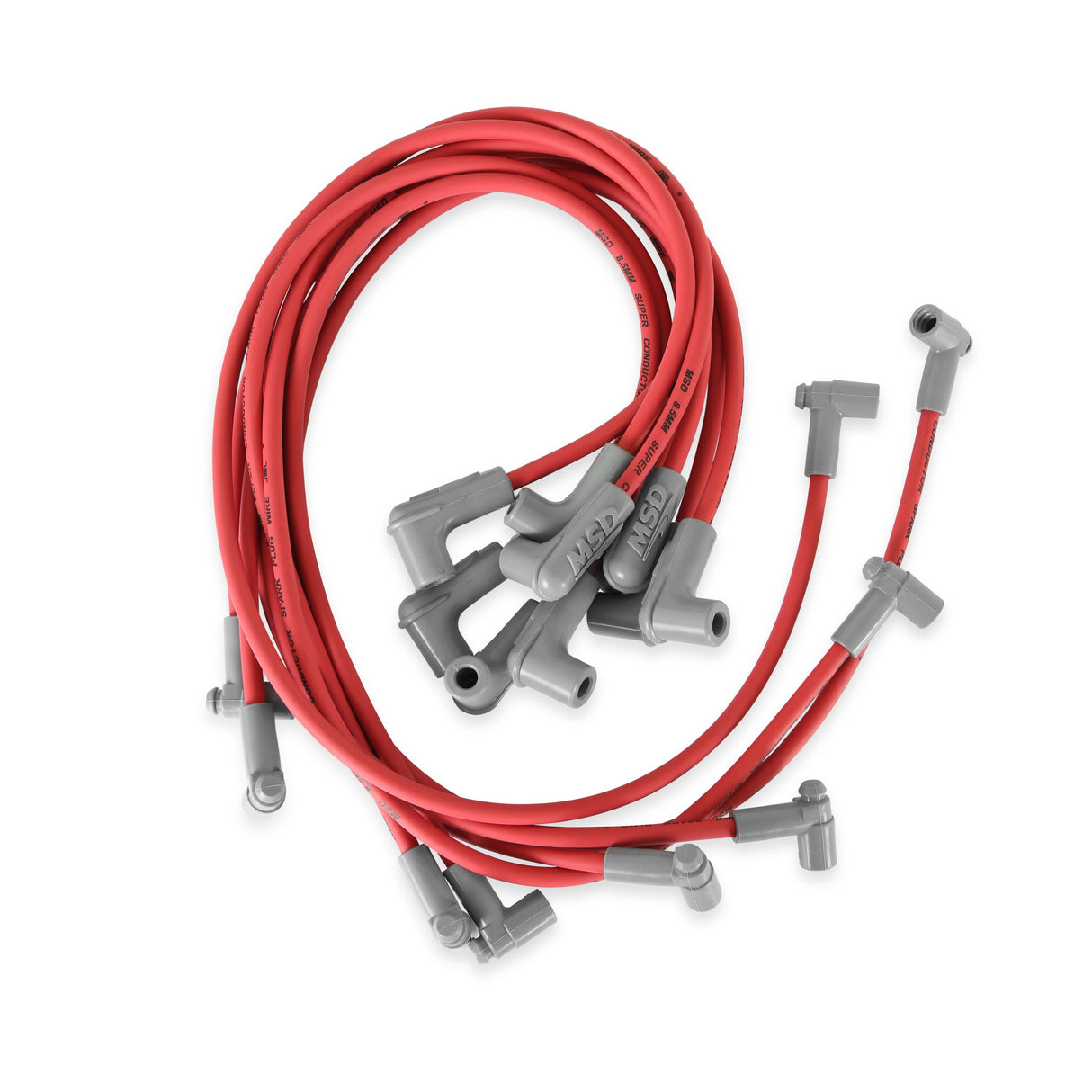 MSD Red Super Conductor Big Block Chevy for use with Low Profile Distributor - 31299