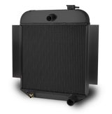 AFCO 1942-48 Chevy Car Aluminum Black Radiator - Chevy Engine - 80166-B-NA-N 80166-B-NA-N