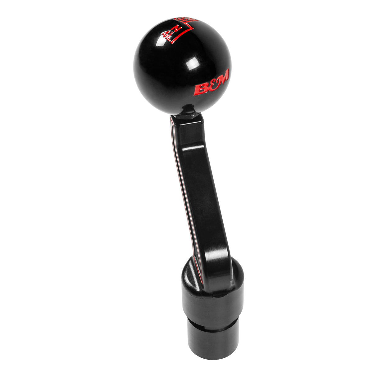 B&M Billet Extended Transfer Case Handle & Shift Knob - 81173